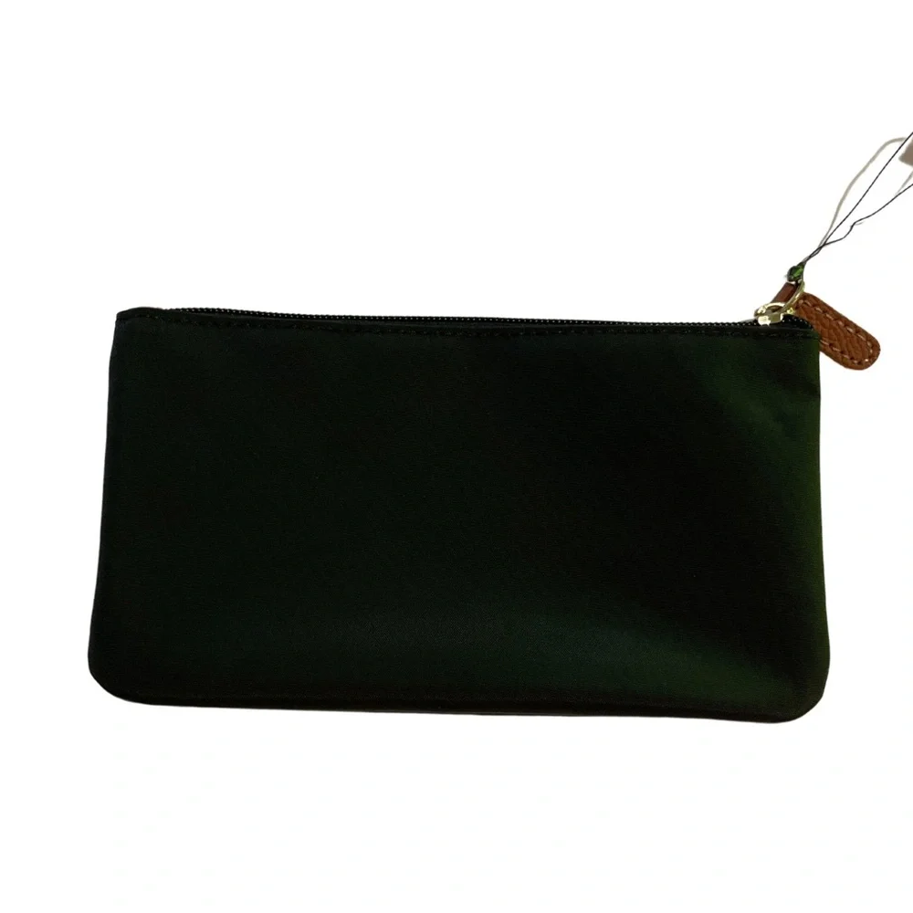NWT BRIC'S small travel cosmetics bag nylon black Unisex zipper - Picture 3 of 5